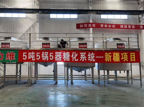 宿州精酿啤酒设备厂—5吨精酿啤酒设备—新疆项目